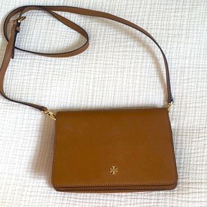 Brown Tory Burch Shoulder Purse